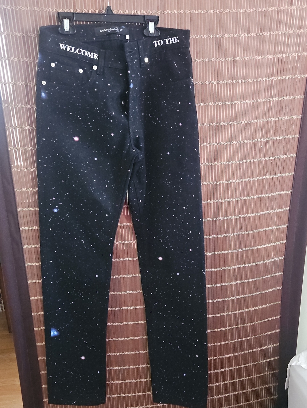 Lanvin Black Galaxy Skinny Jeans